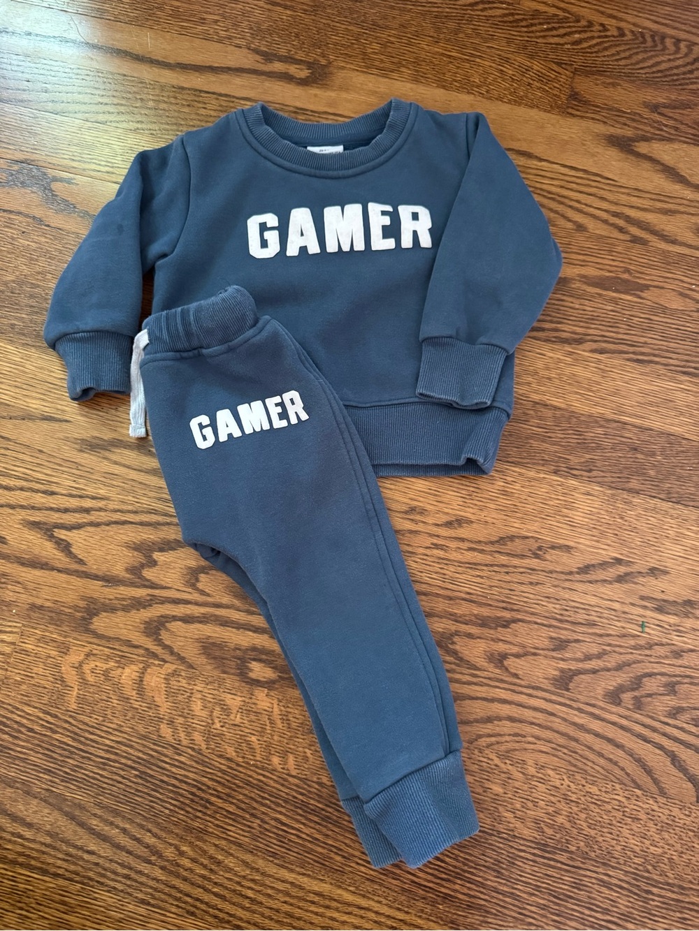 Olive + Scout Toddler Set - Navy Blue 2T